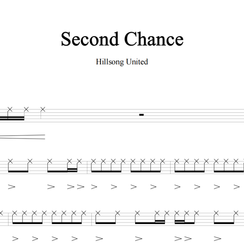 鼓谱*Hillsong United_Second Chance.asp